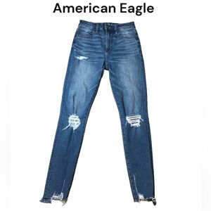 American Eagle super hi-rise jeggings